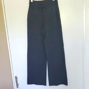 Uniqlo Charcoal Knit Fabric